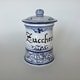 Ceramic sugar bowl jar 